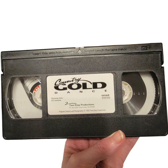 Country Gold Dance Instruction vol 1 2 VHS Movie Tape Lot Line Dancing Western - Picture 6 of 13